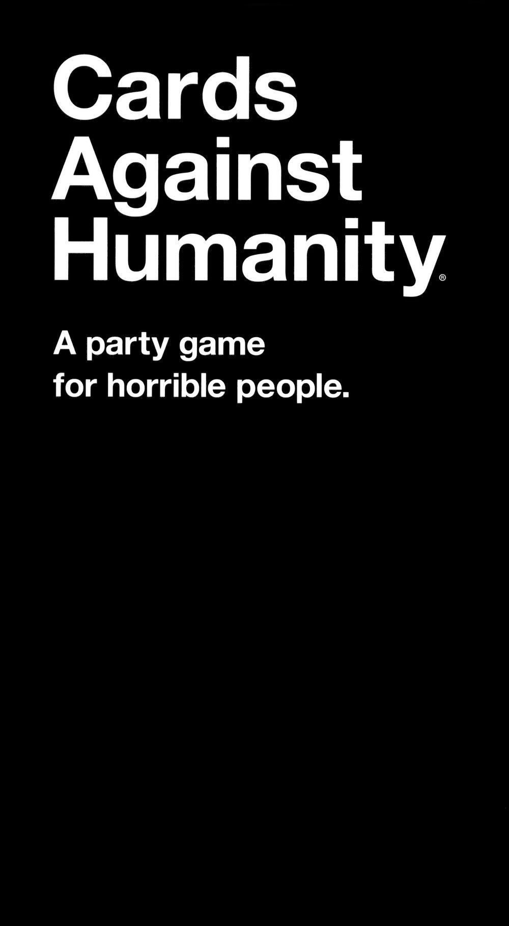 box art for Cards Against Humanity
