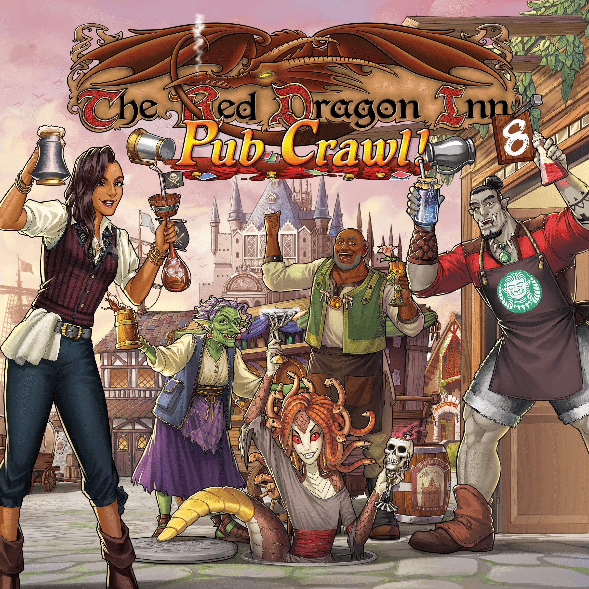 box art for The Red Dragon Inn 8: Pub Crawl